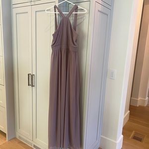Anthropologie Mauve Maxi Dress